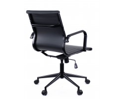 Кресло офисное Everprof Leo Black T Экокожа Черный-foto4