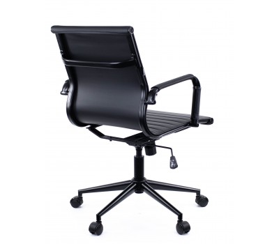 Кресло офисное Everprof Leo Black T Экокожа Черный Кресло офисное Everprof Leo Black T Экокожа Черный