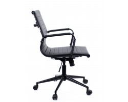 Кресло офисное Everprof Leo Black T Экокожа Черный-foto3