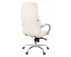 Кресло руководителя Everprof Kron M экокожа кремовый-foto3