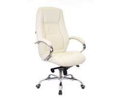 Кресло руководителя Everprof Kron M экокожа кремовый