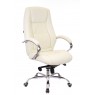 Кресло руководителя Everprof Kron M экокожа кремовый