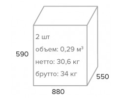 Кресло руководителя Everprof Nerey M Экокожа Черный-foto5