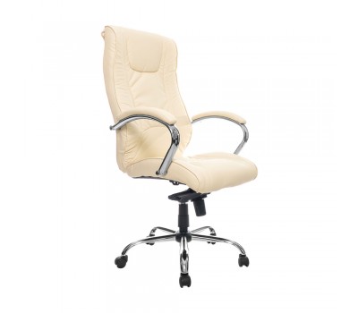 Кресло руководителя Everprof Argo M (King M)  Экокожа Кремовый
