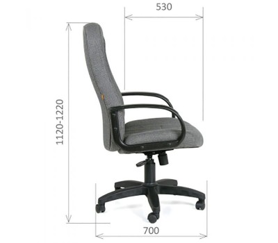 Кресло CHAIRMAN 685 ткань, черное