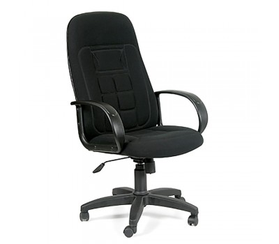 Кресло  офисное CHAIRMAN 727 черное ткань