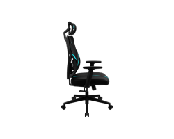 Кресло компьютерное игровое ThunderX3 YAMA1 Black-Cyan-foto3