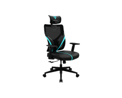 Кресло компьютерное игровое ThunderX3 YAMA1 Black-Cyan-foto2
