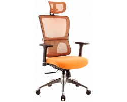 Кресло офисное Everprof Everest S сетка оранжевый