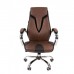 Кресло руководителя CHAIRMAN 901 черно/коричневое