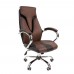 Кресло руководителя CHAIRMAN 901 черно/коричневое