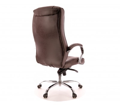 Кресло руководителя Everprof Argo M (King M)  Экокожа Коричневый