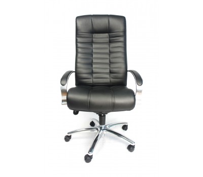 Кресло руководителя Everprof Atlant AL M кожа черный