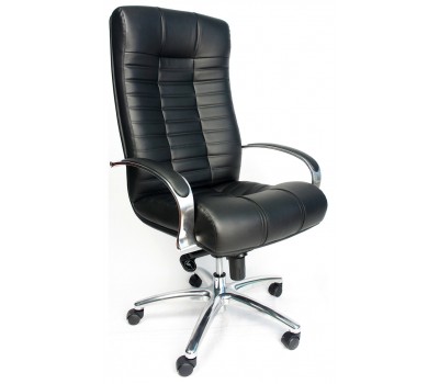 Кресло руководителя Everprof Atlant AL M экокожа черный