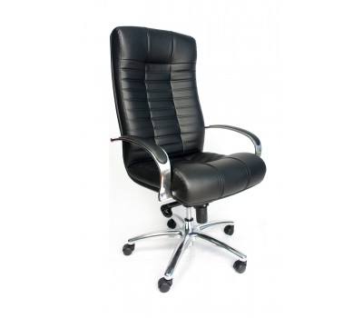 Кресло руководителя Everprof Atlant AL M кожа черный