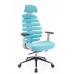 Кресло офисное  Everprof Ergo Grey ткань бирюзовый