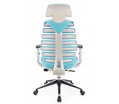 Кресло офисное  Everprof Ergo Grey ткань бирюзовый