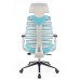 Кресло офисное  Everprof Ergo Grey ткань бирюзовый