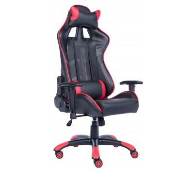 Геймерское кресло Everprof Lotus S10 экокожа красный