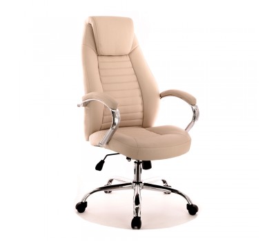 Кресло руководителя Everprof Era TM Экокожа Бежевый