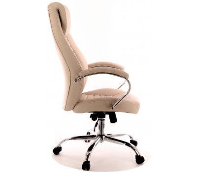 Кресло руководителя Everprof Era TM Экокожа Бежевый