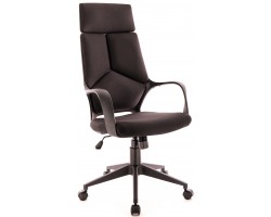 Кресло руководителя Everprof Trio Black T ткань черный