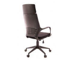 Кресло руководителя Everprof Trio Black T ткань черный-foto2