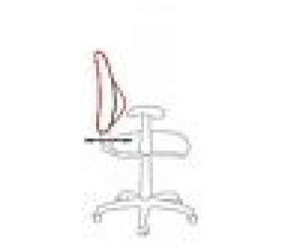 Кресло  офисное CHAIRMAN 283 красное