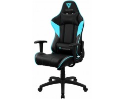 Кресло компьютерное игровое ThunderX3 EC3 Black-Cyan AIR
