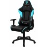 Кресло компьютерное игровое ThunderX3 EC3 Black-Cyan AIR