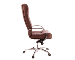 Кресло руководителя Everprof Atlant AL M экокожа коричневый-foto4