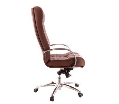 Кресло руководителя Everprof Atlant AL M экокожа коричневый