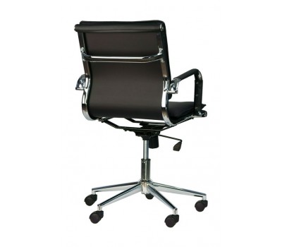 Кресло для персонала Everprof Nerey LB T экокожа черный