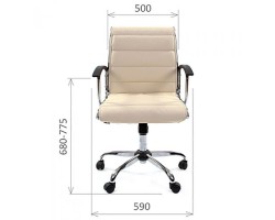 Кресло руководителя CHAIRMAN 760M  коричневое-foto3