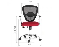 Кресло компьютерное CHAIRMAN CH 451 зеленое-foto3