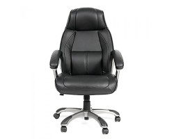 Кресло для руководителя CHAIRMAN 436 черное-foto3