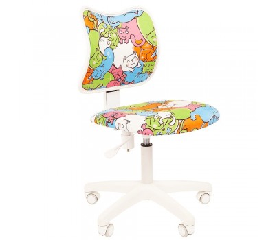 Кресло детское CHAIRMAN KIDS 102, обивка котики