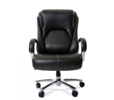 Кресло для руководителя CHAIRMAN 402, черная натуральная кожа