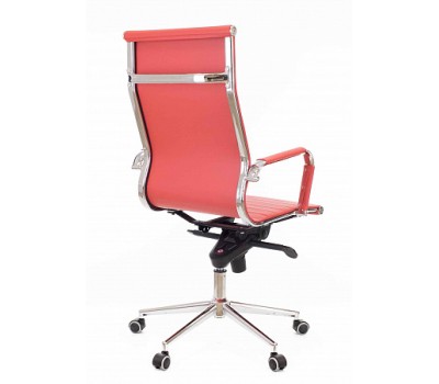 Кресло руководителя Everprof Rio M Экокожа Красный