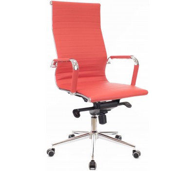 Кресло руководителя Everprof Rio M Экокожа Красный