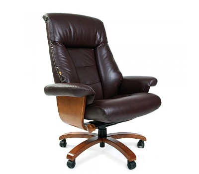 Кресло руководителя CHAIRMAN 400, коричневое