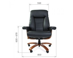 Кресло руководителя CHAIRMAN 400, коричневое-foto2