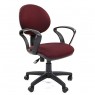 Кресло офисное CHAIRMAN CH 682  бордовое