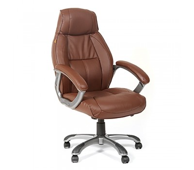Кресло для руководителя CHAIRMAN 436 коричневое