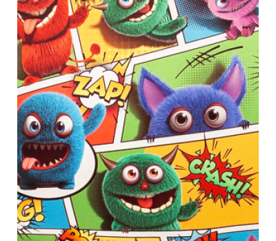 Кресло детское CHAIRMAN KIDS 101, обивка монстры