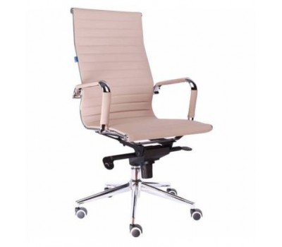 Кресло руководителя Everprof Rio T Экокожа Бежевый