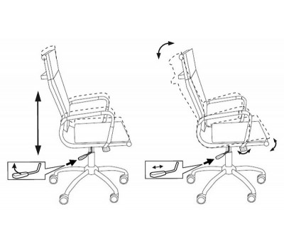 Кресло руководителя Бюрократ Ch-993 черный эко.кожа крестовина металл хром