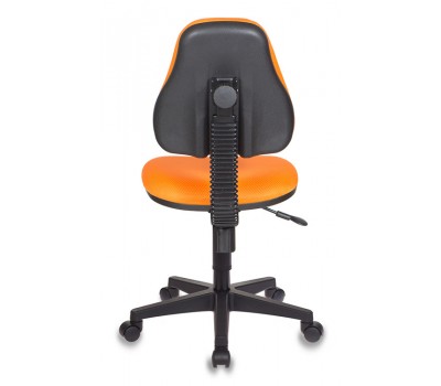 Кресло детское Бюрократ KD-4 оранжевый TW-96-1 крестовина пластик