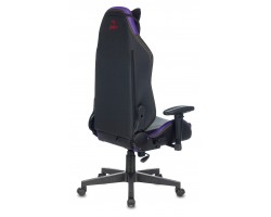 Кресло игровое Zombie HERO JOKER PRO черный/фиолетовый эко.кожа с подголов. крестовина пластик-foto4