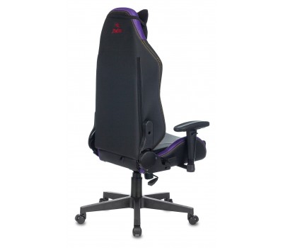 Кресло игровое Zombie HERO JOKER PRO черный/фиолетовый эко.кожа с подголов. крестовина пластик